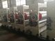 Four Color Printer Slotter Machine / Flexo Corrugated Machine Cardboard Top Printing